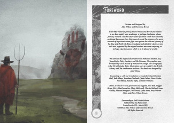 Daemonologie Field Guide screenshot