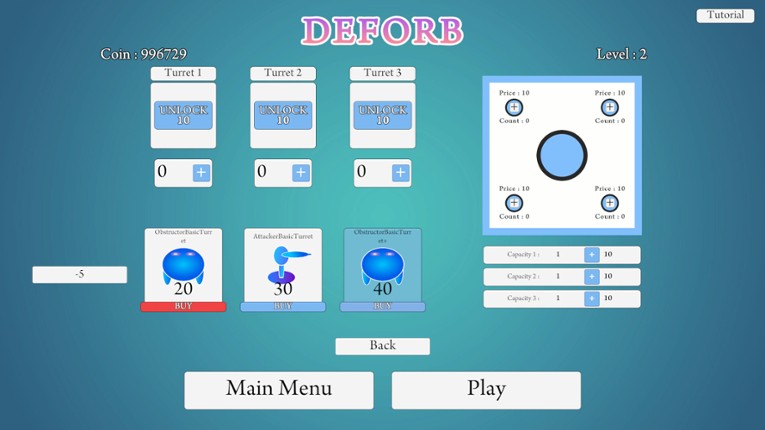 Deforb screenshot