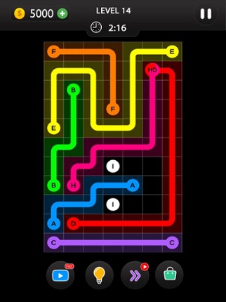 Dot Knot - Line &amp; Color Puzzle Image