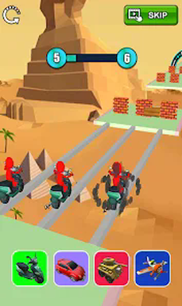 Epic Car Transform Race screenshot
