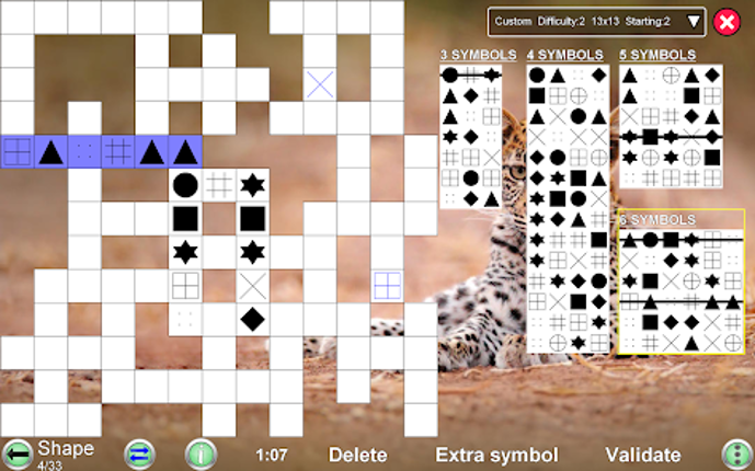 Number Fit Puzzle screenshot