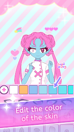Roxie Girl anime avatar maker screenshot