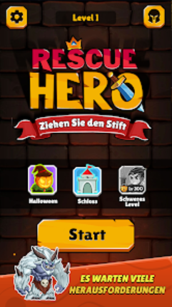 Rescue Hero: Stift ziehen screenshot