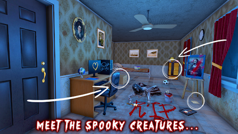 Scary Ring Escape Horror House screenshot