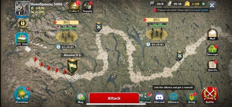 Heroes of War: Idle army game screenshot