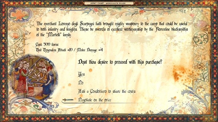 Homini et Armi: The End of Knights screenshot