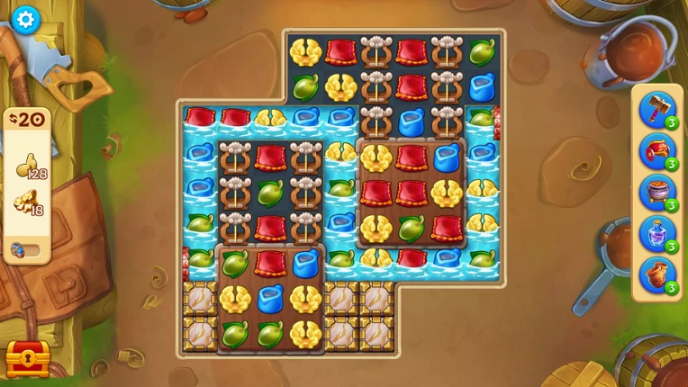 Jewels of Rome: Match-3 Game and City Builder Image