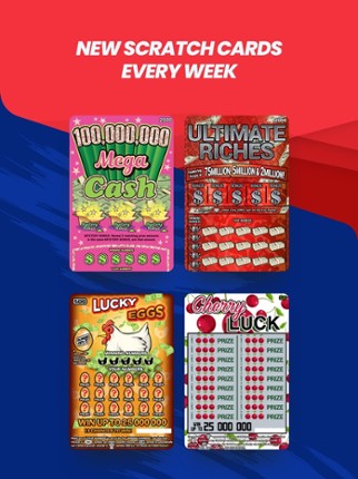 Kaparos Instant Scratch Cards screenshot