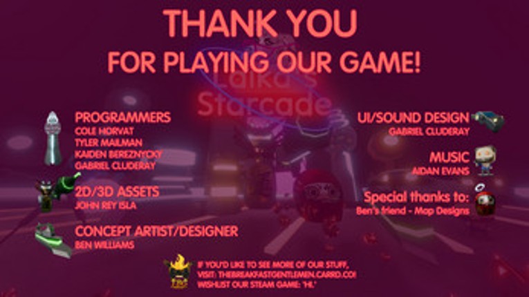 Laika's Starcade screenshot