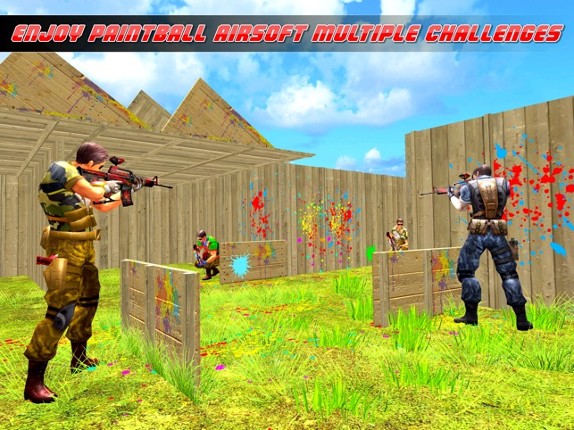 Paintball Combat Arena Shooter screenshot