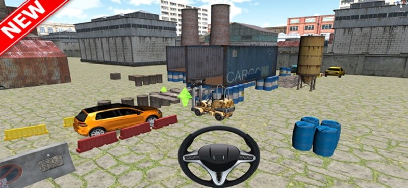 Realistic Car Parking City 3D screenshot