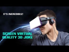 Screen Virtual Reality 3D Joke Image