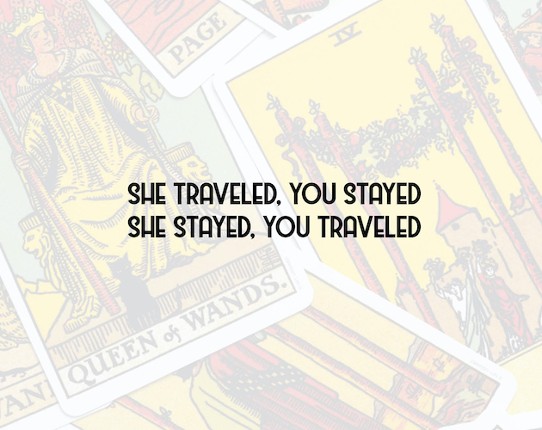 She Traveled / She Stayed - Elle a voyagé / Elle est restée Image