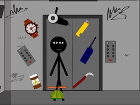 Stickman escape lift Image