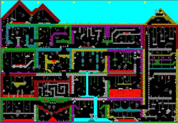 The Pyramid (ZX Spectrum 128k) screenshot