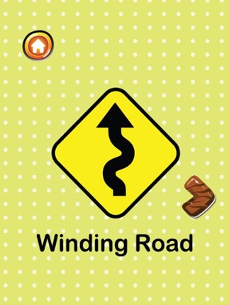 Traffic Signs Flashcards: English Vocabulary Learning Free For Family &amp; Kids! Image