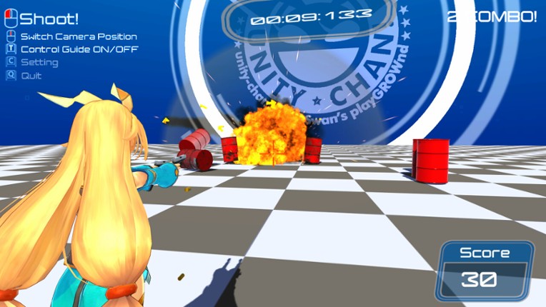 Unity-chan the SharpShooter! screenshot