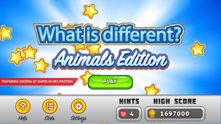 What is different? Animals Edition screenshot