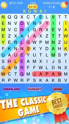 Word Search - Find Hidden Words Live Mobile Puzzle App screenshot