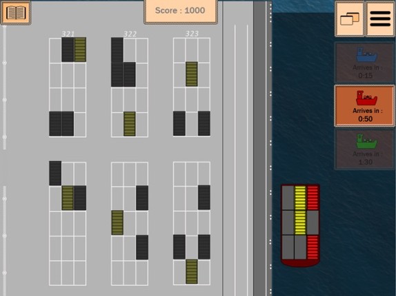 Yard Crane Scheduler screenshot