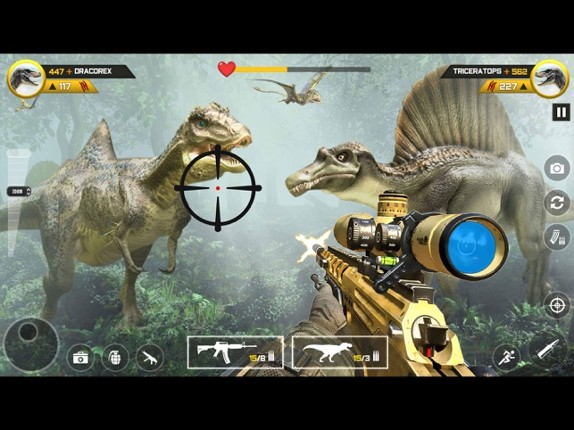 Dinosaur FPS Gun Hunting Games screenshot