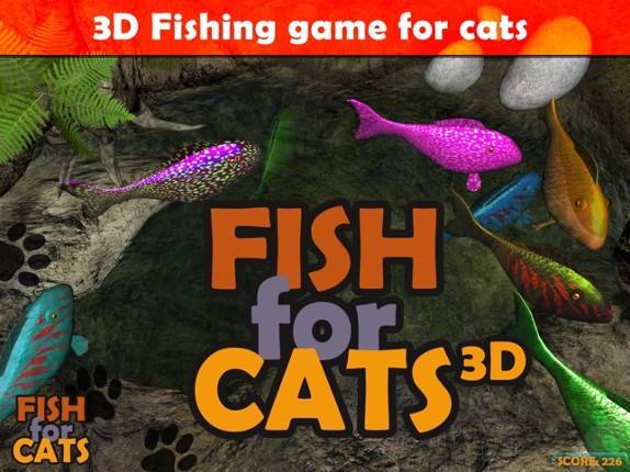 Fish for Cats: 3D fishing game for cats screenshot