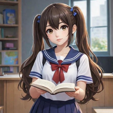 Anime Life High School Sim 3d Image