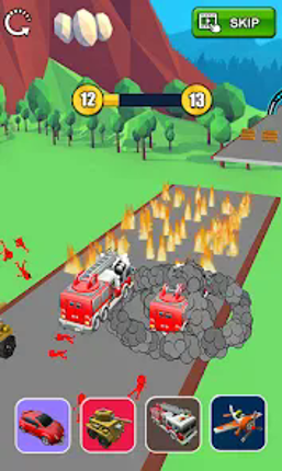 Epic Car Transform Race screenshot