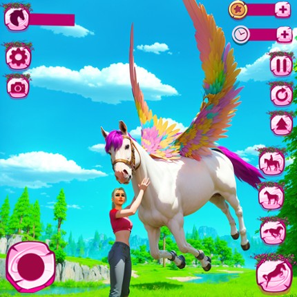 My Flying Unicorn Horse Game Image