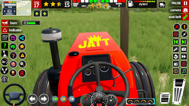 Indian Tractor Games Simulator screenshot