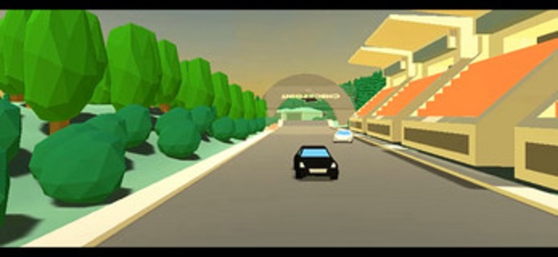 Low Poly Racer screenshot