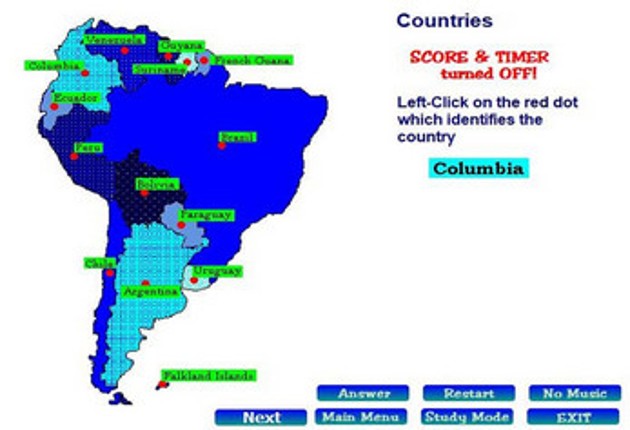 South American Geography Image