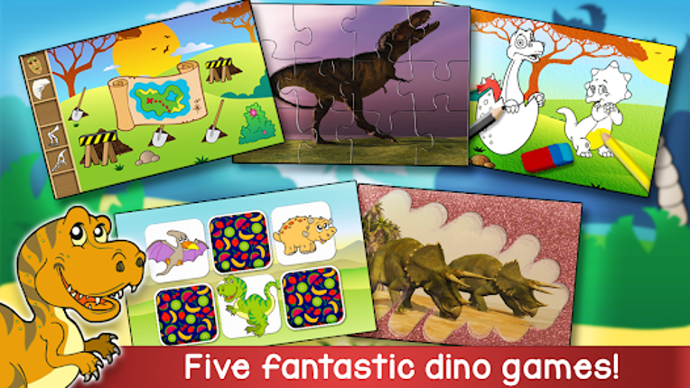 Kids Dinosaur Adventure Game screenshot