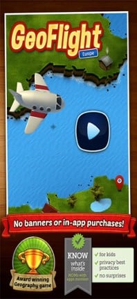 GeoFlight Europe Pro screenshot