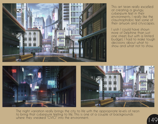 Gilded Shadows Art Book screenshot