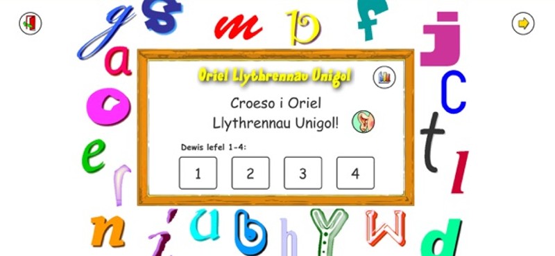 Oriel Llythrennau Unigol Image