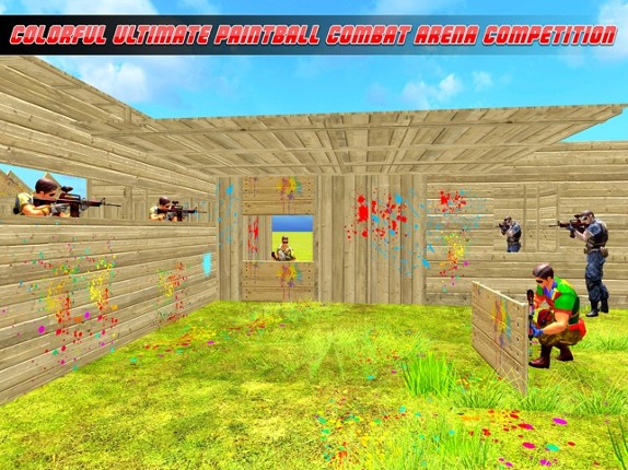Paintball Combat Arena Shooter screenshot