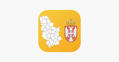 Serbia Districts Maps and Flags Image