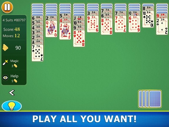 Spider Solitaire Mobile screenshot