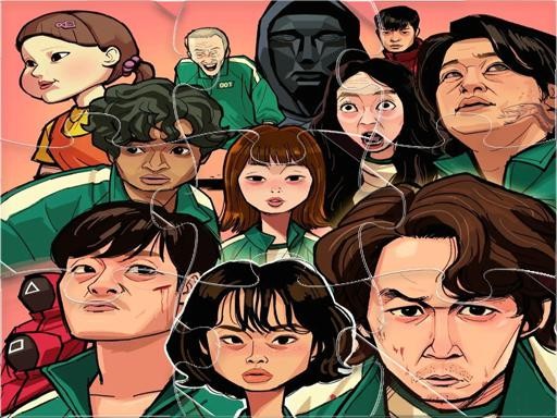 Games like Squid Game Jigsaw Puzzle Online