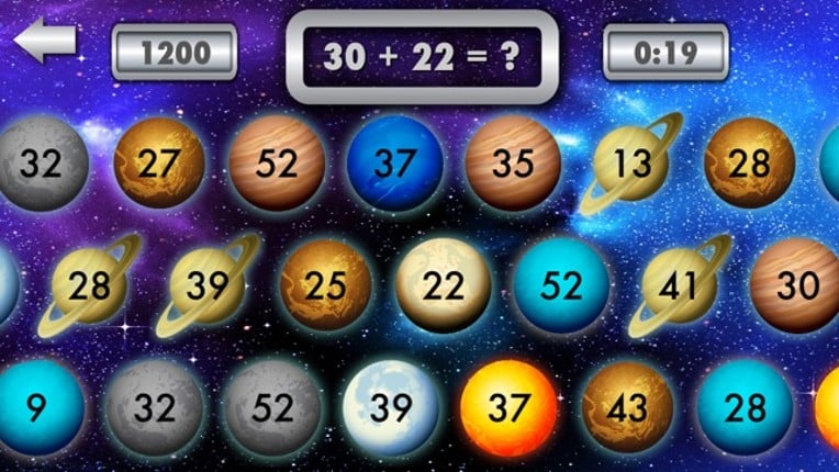 Star Math screenshot