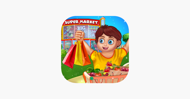 Supermarket Kids Shopping Fun Game Image