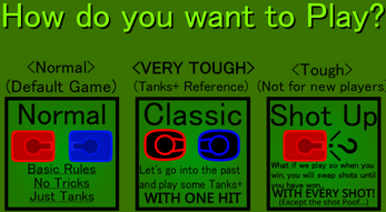 Tanks V5 screenshot