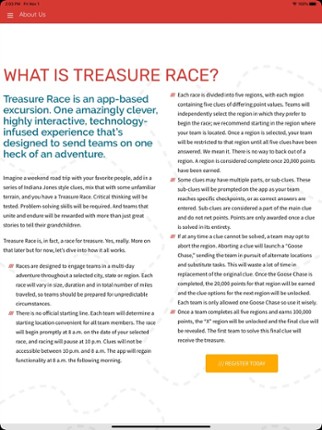 Treasure Race screenshot