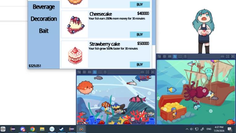 Vquarium screenshot