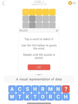 Word Tower Crosswords screenshot