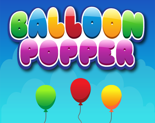 Balloon Popper Typing Game Game Cover