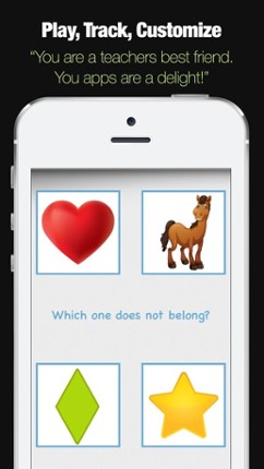 Categories - Categorization Skill Development App screenshot