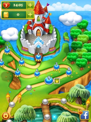 Charm Story - 3 match puzzle crush splash game Image