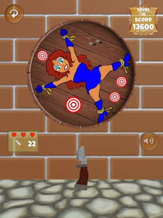 Classic Knife Throwing Game Image